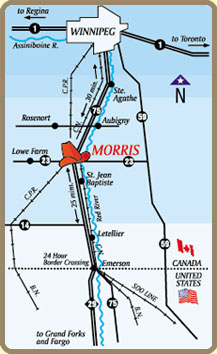 image from http://www.town.morris.mb.ca/location.html